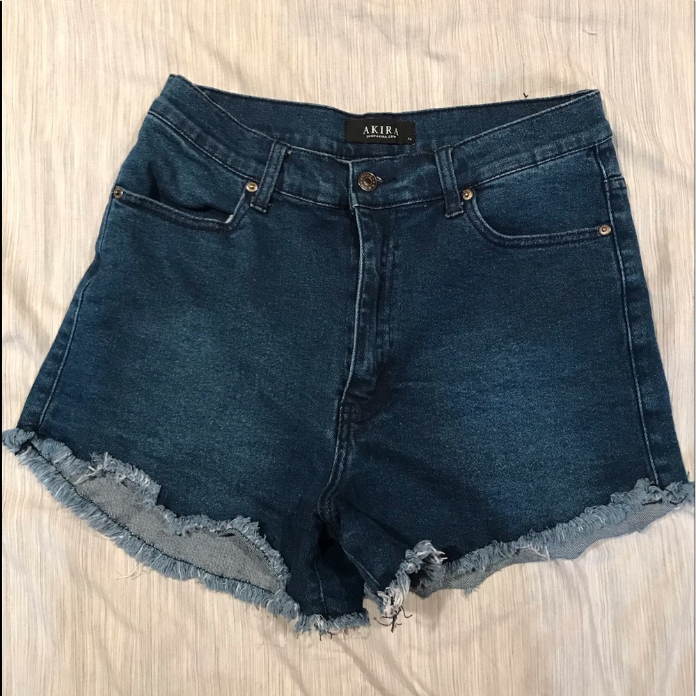 Akira Dark Jeans Shorts